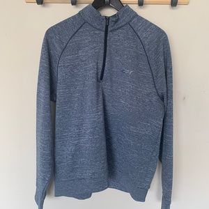 Greg Norman Zip Pullover in Medium size Blue/Gray